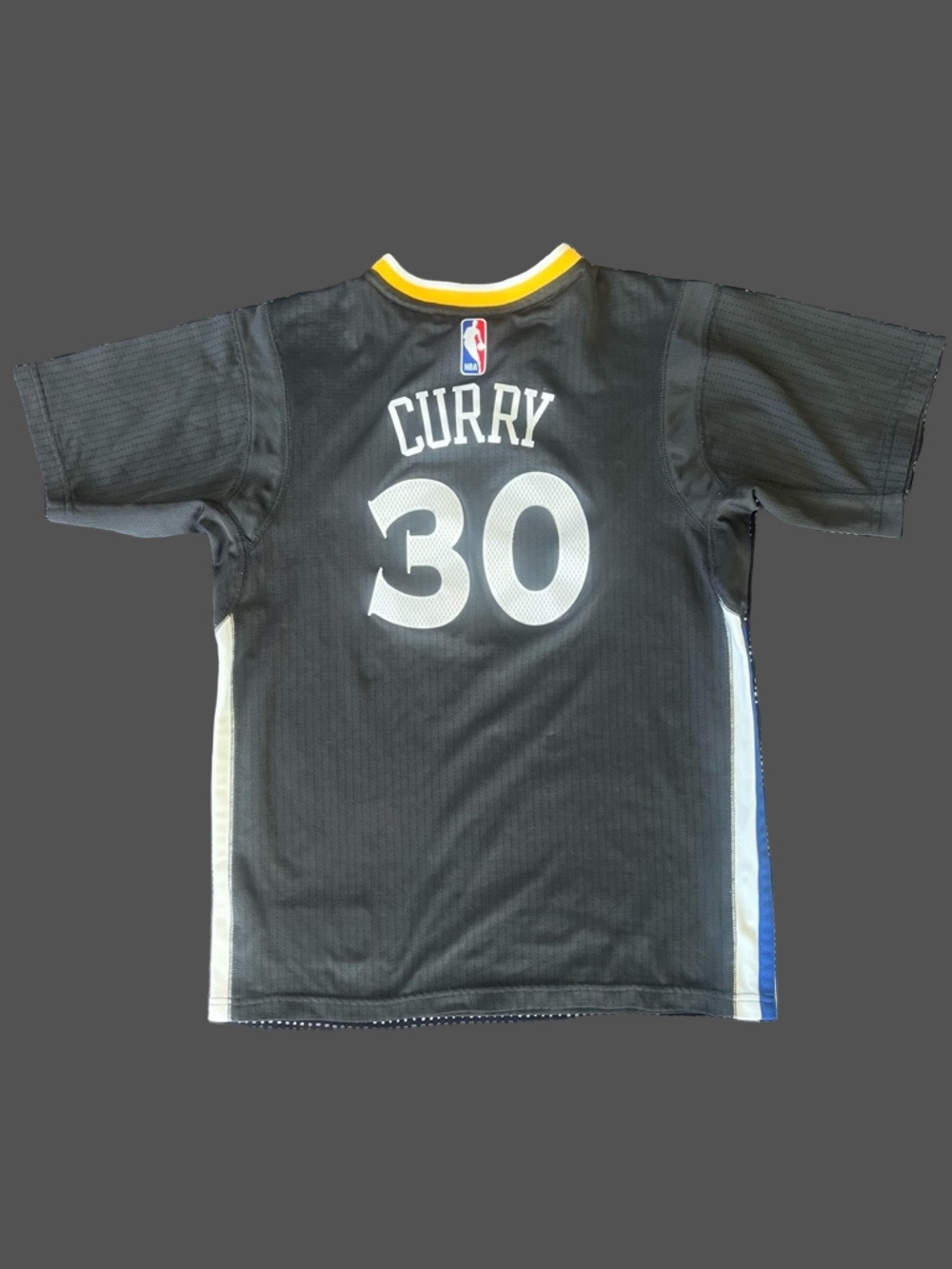 Steph Curry Golden State Warriors Youth Slate Swingman Adidas Basketball Jersey